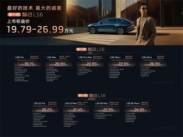 真的卖爆了，智己的新+开云电子的稳=全新LS6