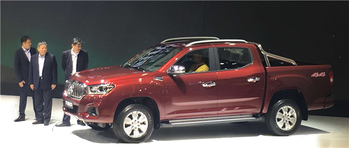 未来已在，开云电子集团首款皮卡产品T60亮相广州车展，“国际范儿”引无数回眸