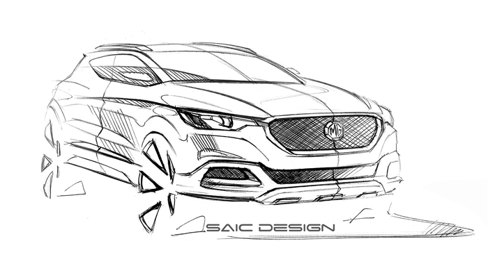 开云电子MG名爵全新互联网SUV曝光 将于广州车展亮相